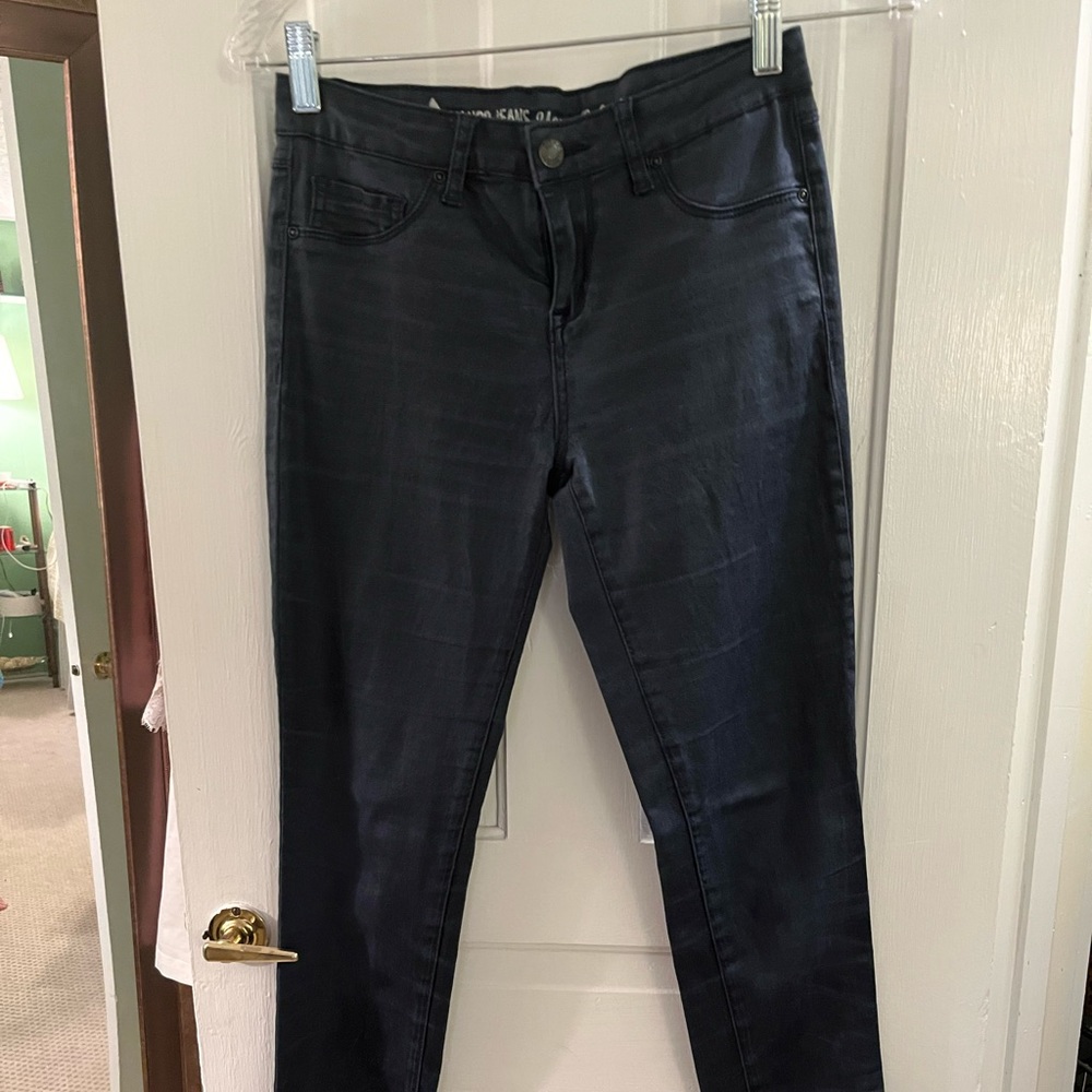 Bianco Jeans Waxed Jegging, Size 27